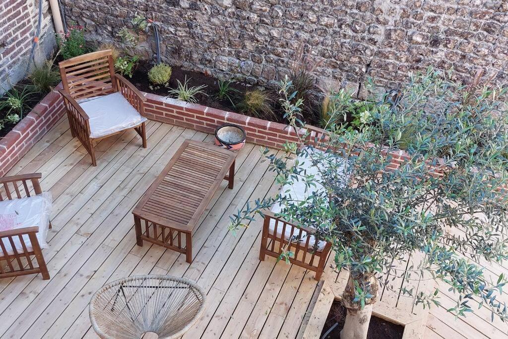 Tres Bel Appartement Au Pied Du Port L'Albatre Saint-Valery-en-Caux Buitenkant foto